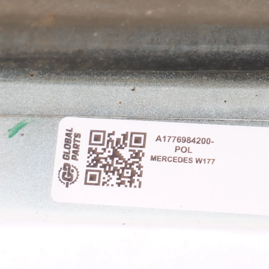 Side Skirt Left N/S Door Sill Cover W247 Polar White - 149 to Mercedes W177 with Part number A1776984200 Mercedes W177 Side Skirt Left N/S Door Sill Cover W247 Polar White - 149 - SKU A1776984200-POL - Part number A1776984200