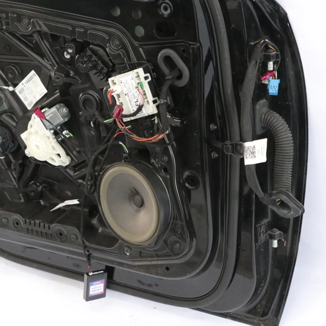 Mercedes W177 Door Front Left N/S A-Class Kosmos Cosmic Black Metallic - 191 - SKU A1777200700-KB1 - Part number A1777200700