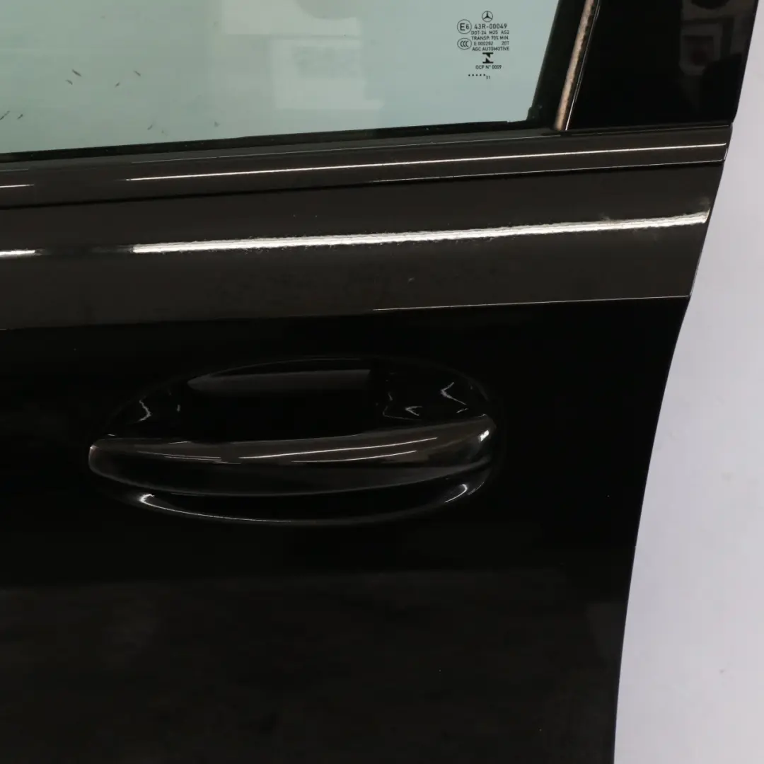 Mercedes W177 Door Front Left N/S A-Class Kosmos Cosmic Black Metallic - 191 - SKU A1777200700-KB2 - Part number A1777200700