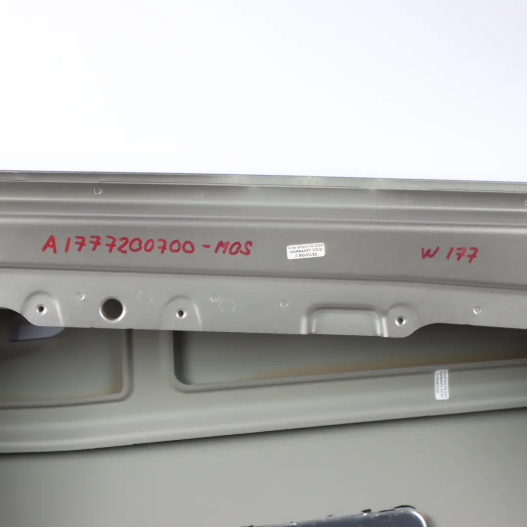 Door Front Left N/S A-Class Mojave Silver Metallic - 859 to Mercedes W177 with Part number A1777200700 Mercedes W177 Door Front Left N/S A-Class Mojave Silver Metallic - 859 - SKU A1777200700-MOS - Part number A1777200700