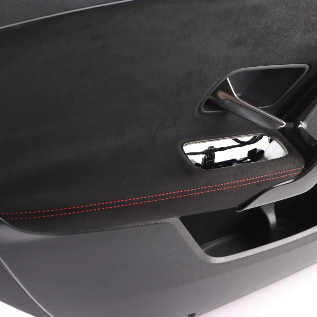 Mercedes W177 Door Card Front Left N/S Trim Panel Cover Interior Leather Black - SKU A1777202300-2 - Part number A1777202300