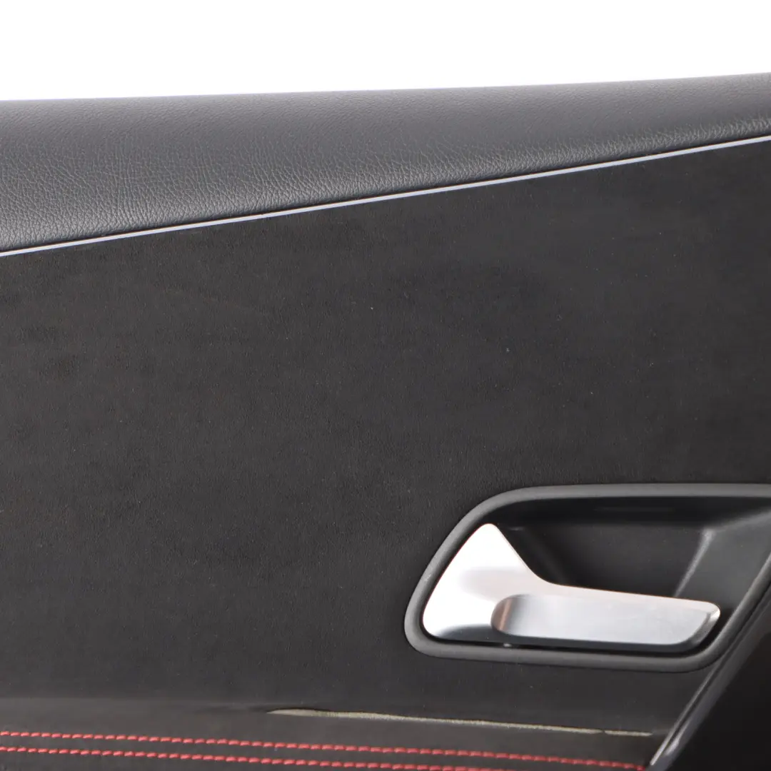 Door Card Front Left N/S Trim Panel Cover Interior Leather Black to Mercedes W177 with Part number A1777202300 Mercedes W177 Door Card Front Left N/S Trim Panel Cover Interior Leather Black - SKU A1777202300-2 - Part number A1777202300