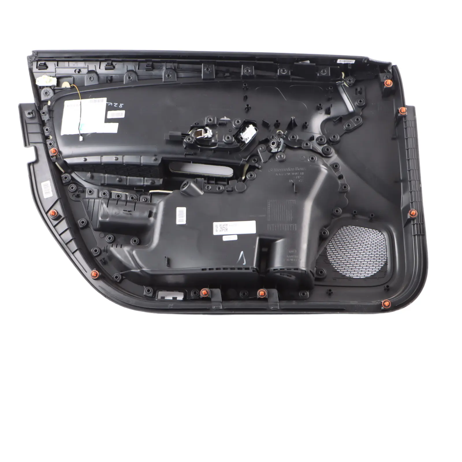 Mercedes W177 Scheda destra Coperchio pannello rivestimento Interno Pelle Nero