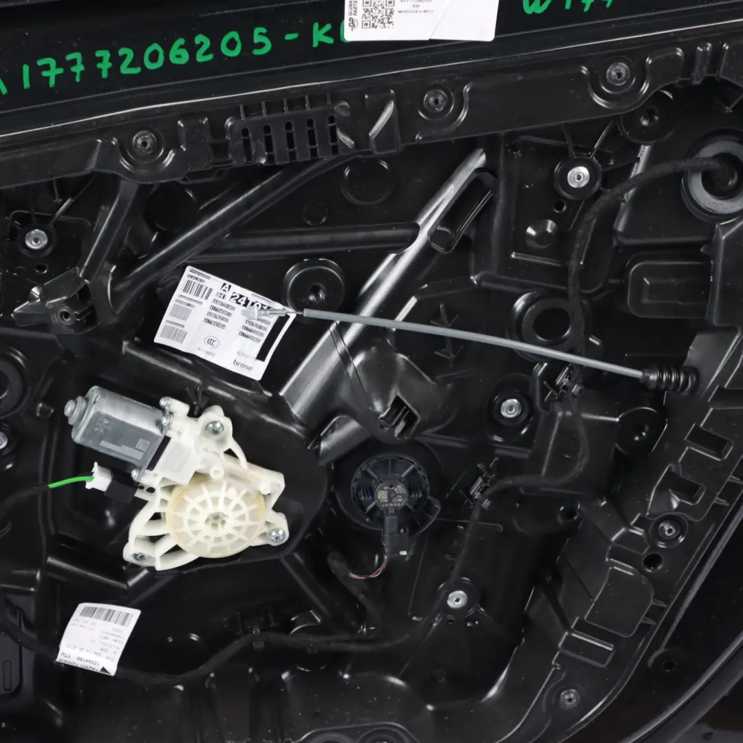 Door Front Right O/S A-Class Kosmos Cosmos Black Metallic - 191 to Mercedes W177 with Part number A1777206205 Mercedes W177 Door Front Right O/S A-Class Kosmos Cosmos Black Metallic - 191 - SKU A1777206205-KB - Part number A1777206205