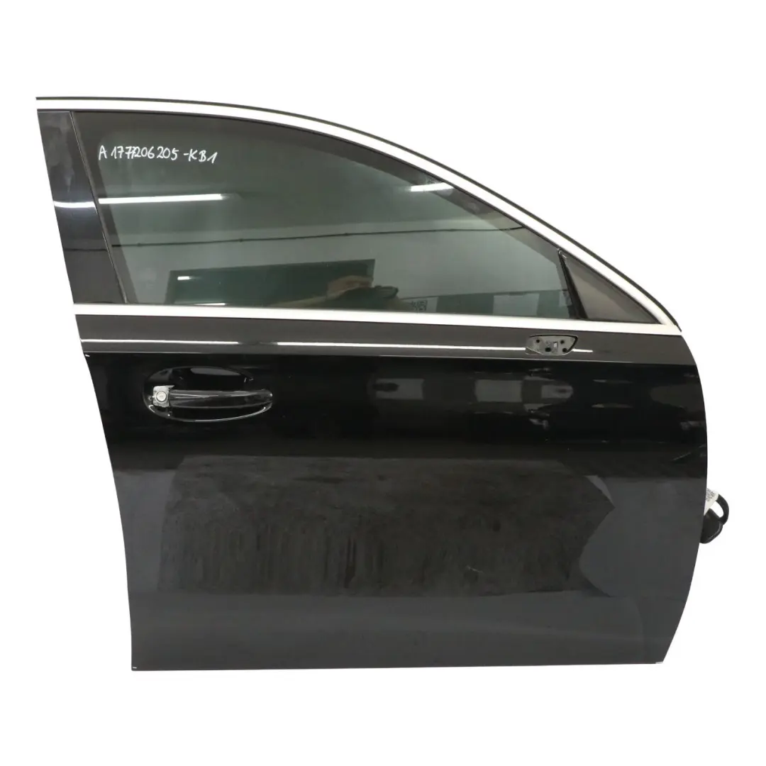 Mercedes W177 Door Front Right O/S A-Class Kosmos Cosmic Black Metallic - 191 - SKU A1777206205-KB1 - Part number A1777206205