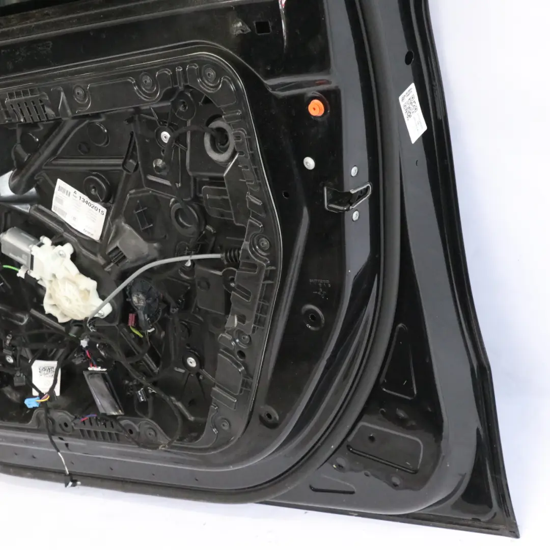 Door Front Right O/S A-Class Kosmos Cosmic Black Metallic - 191 to Mercedes W177 with Part number A1777206205 Mercedes W177 Door Front Right O/S A-Class Kosmos Cosmic Black Metallic - 191 - SKU A1777206205-KB1 - Part number A1777206205