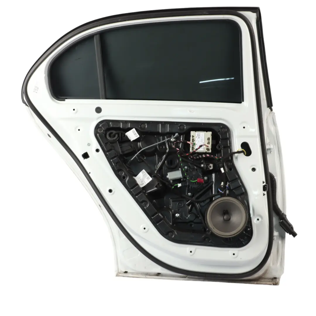 Door Rear Left N/S A-Class Diamond White - 799 to Mercedes W177 with Part number A1777301300 Mercedes W177 Door Rear Left N/S A-Class Diamond White - 799 - SKU A1777301300-DWH - Part number A1777301300