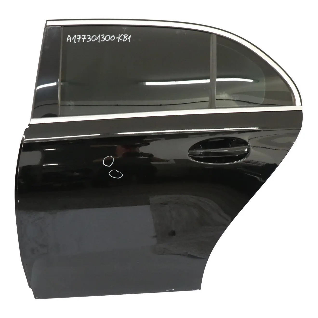 Mercedes W177 Door Rear Left N/S A-Class Kosmos Cosmic Black Metallic - 191
