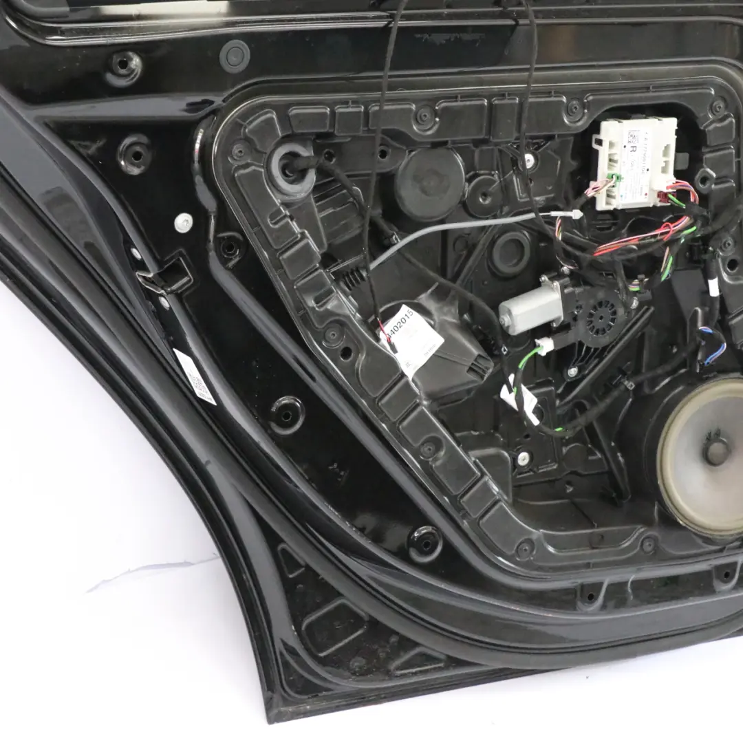 Mercedes W177 Door Rear Left N/S A-Class Kosmos Cosmic Black Metallic - 191 - SKU A1777301300-KB1 - Part number A1777301300