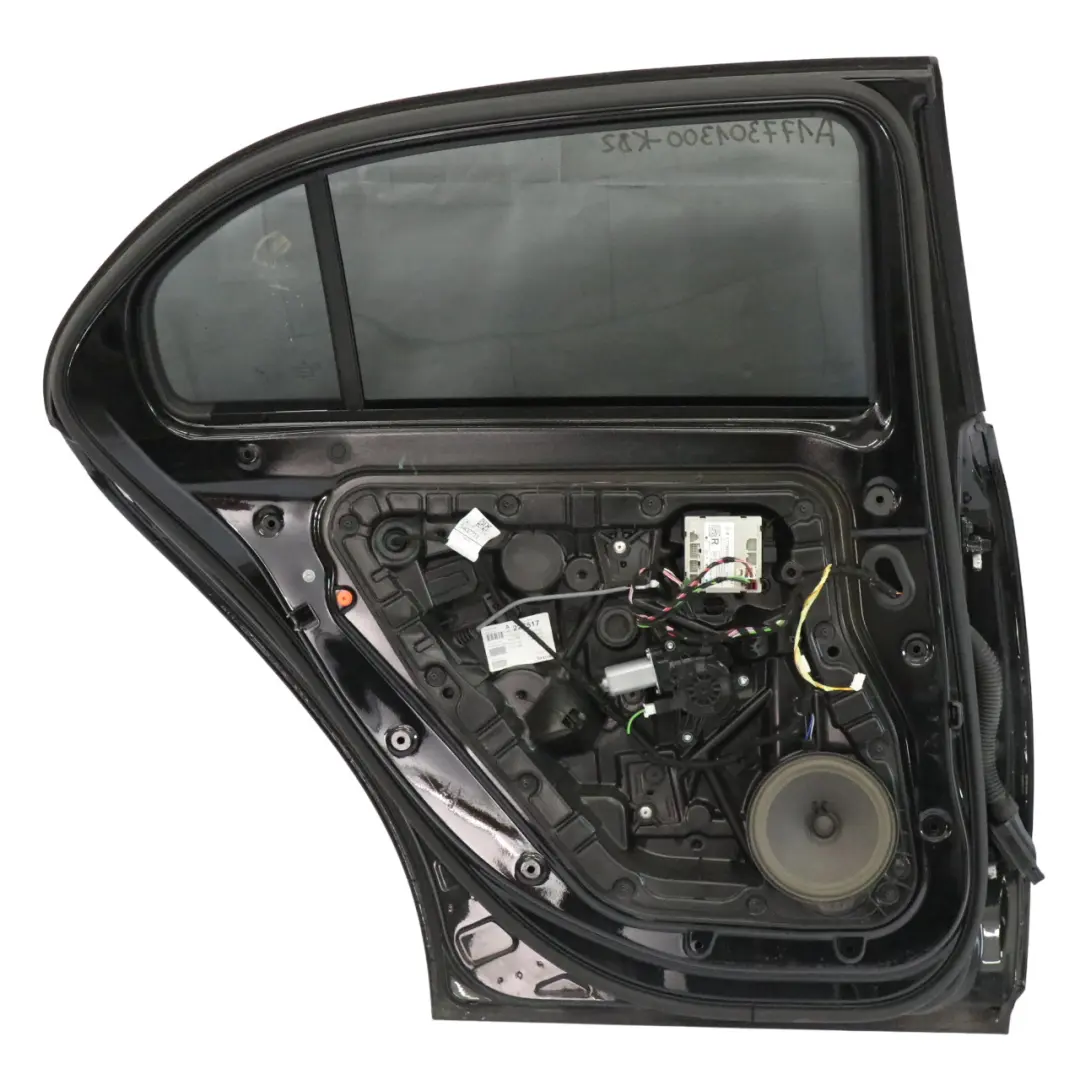Mercedes W177 Door Rear Left N/S A-Class Kosmos Cosmic Black Metallic - 191 - SKU A1777301300-KB2 - Part number A1777301300