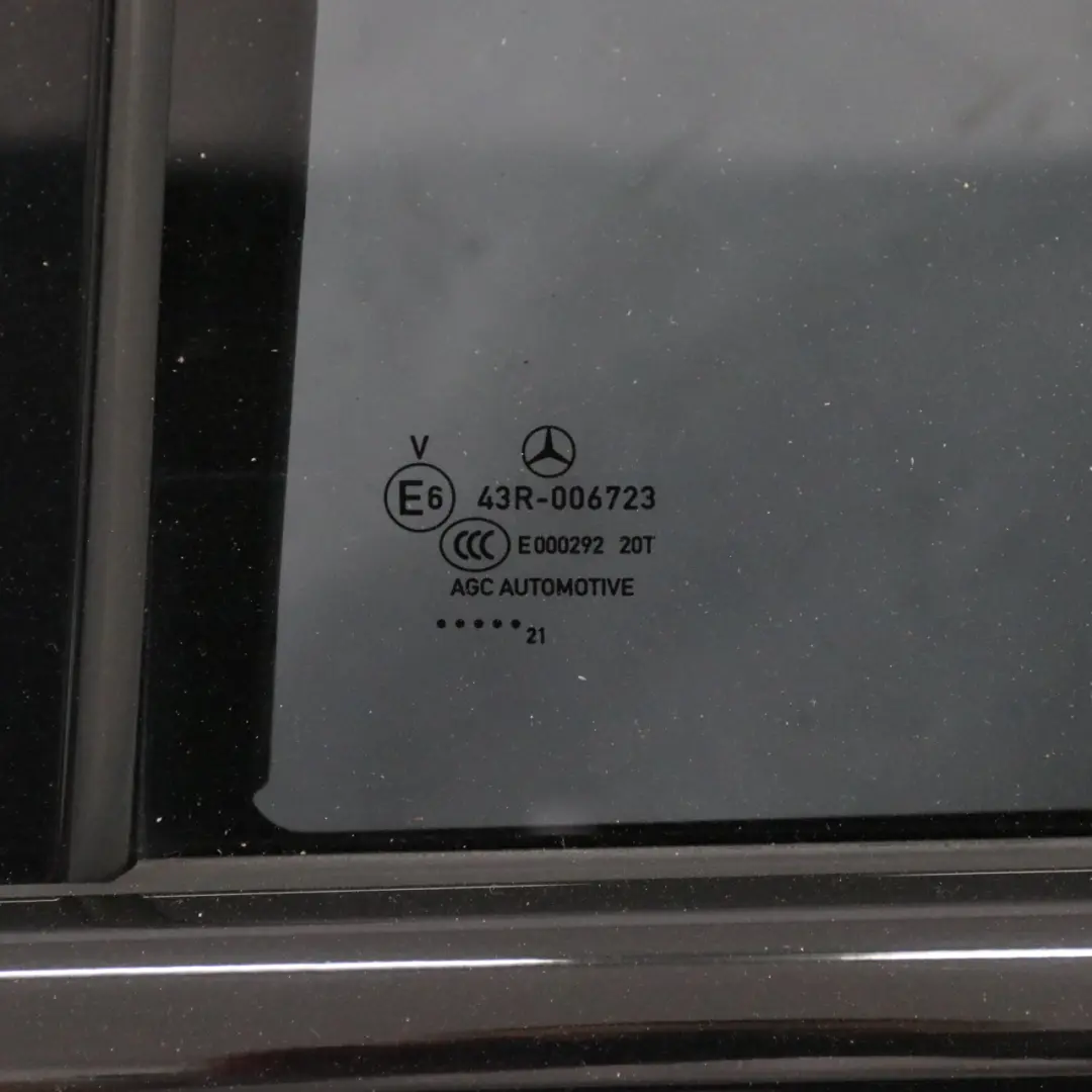 Mercedes W177 Tür hinten links Kosmos Cosmic Schwarz Metallic - 191 - SKU A1777301300-KB2 - Teilenummer A1777301300