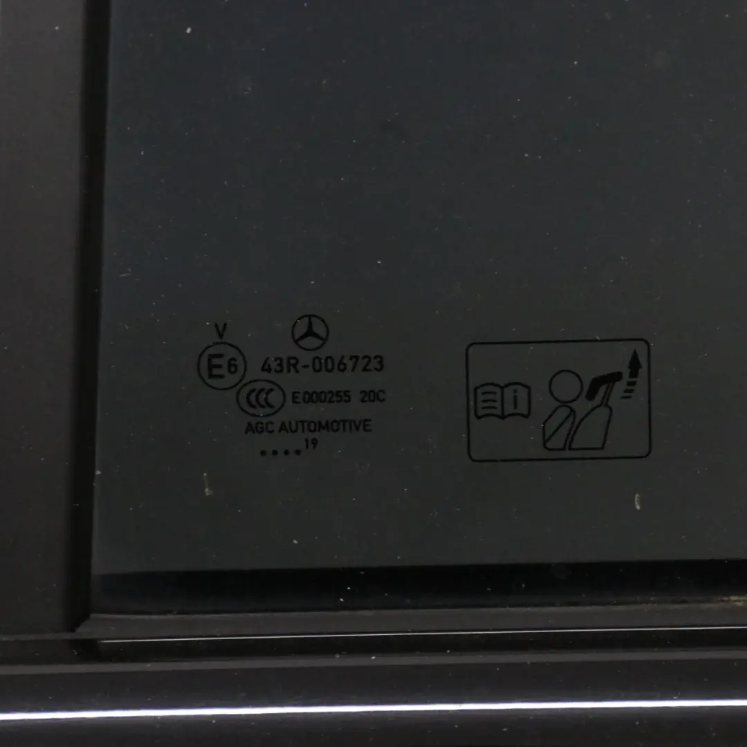 Mercedes W177 Door Rear Left N/S A-Class Kosmos Cosmic Black Metallic - 191 - SKU A1777301300-KB3 - Part number A1777301300