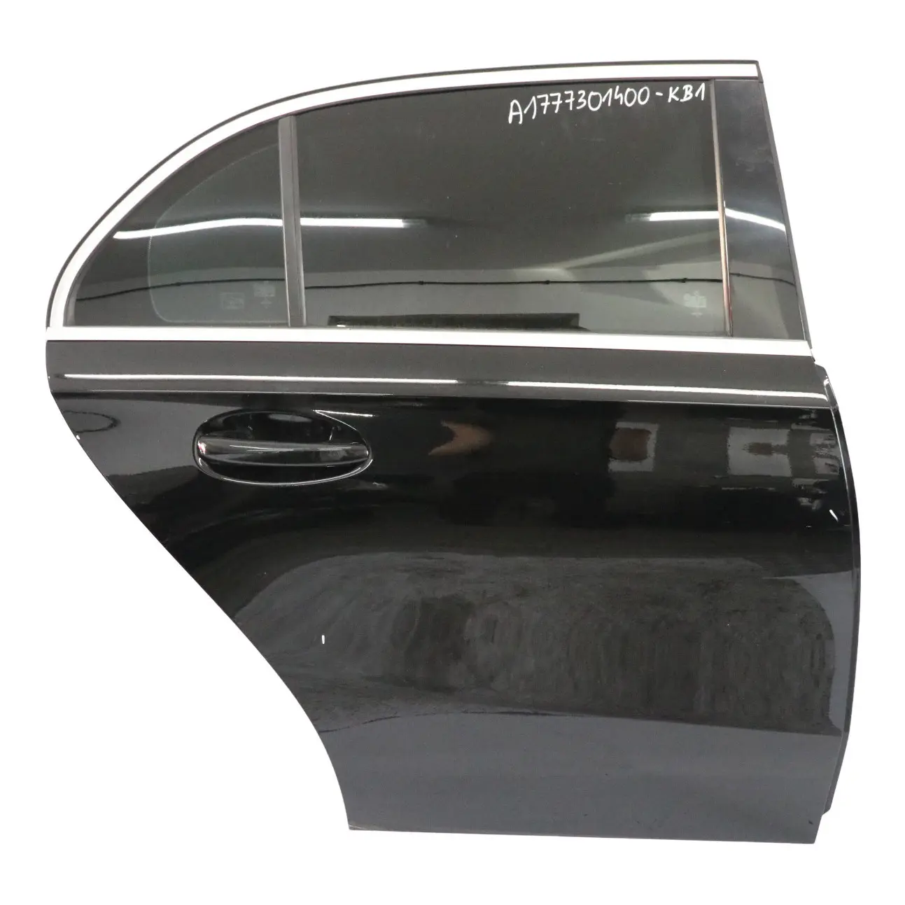 Mercedes W177 Door Rear Right O/S Kosmos Cosmic Black Metallic - 191