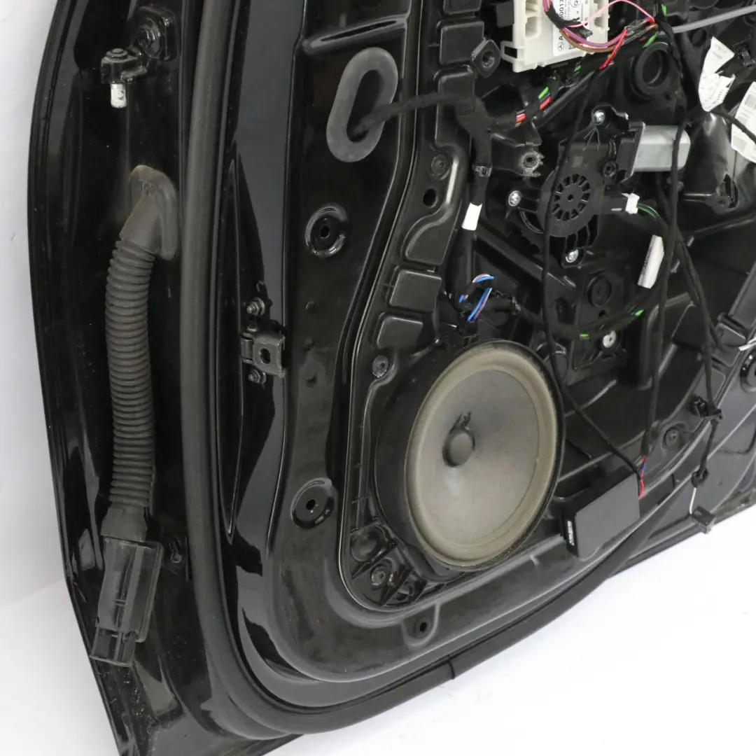 Mercedes W177 Door Rear Right O/S Kosmos Cosmic Black Metallic - 191 - SKU A1777301400-KB1 - Part number A1777301400