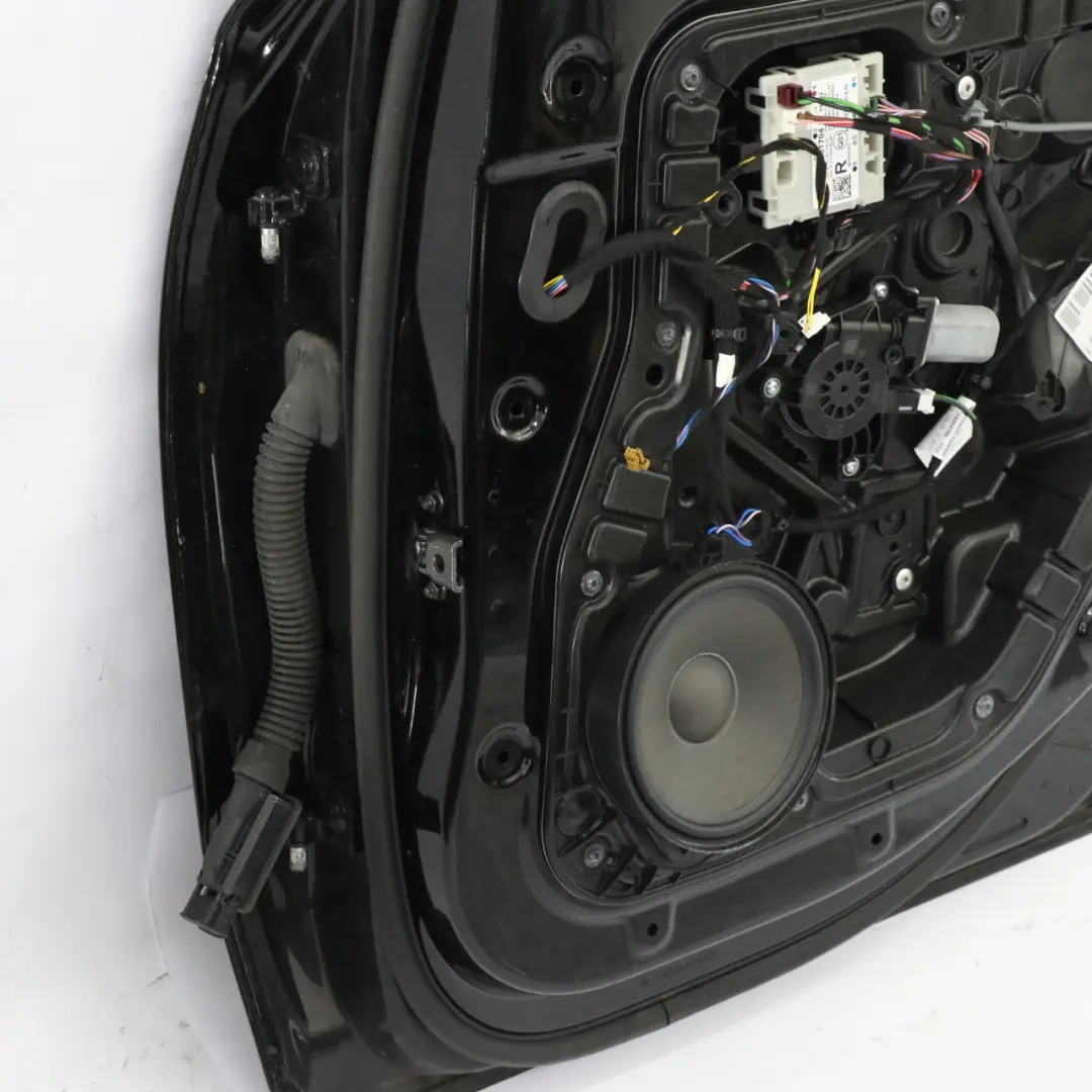 Mercedes W177 Door Rear Right O/S Kosmos Cosmic Black Metallic - 191 - SKU A1777301400-KB2 - Part number A1777301400