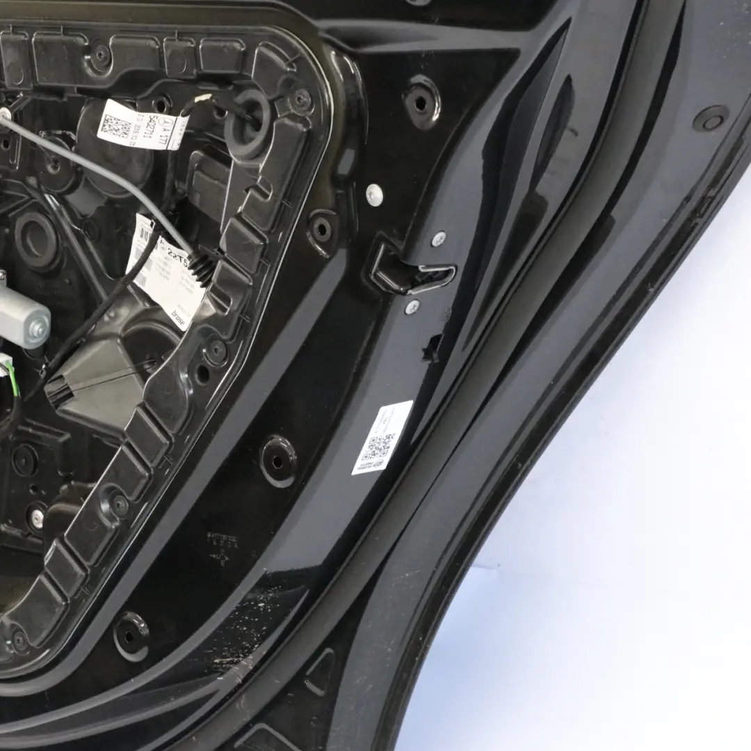 Mercedes W177 Door Rear Right O/S Kosmos Cosmic Black Metallic - 191 - SKU A1777301400-KB3 - Part number A1777301400