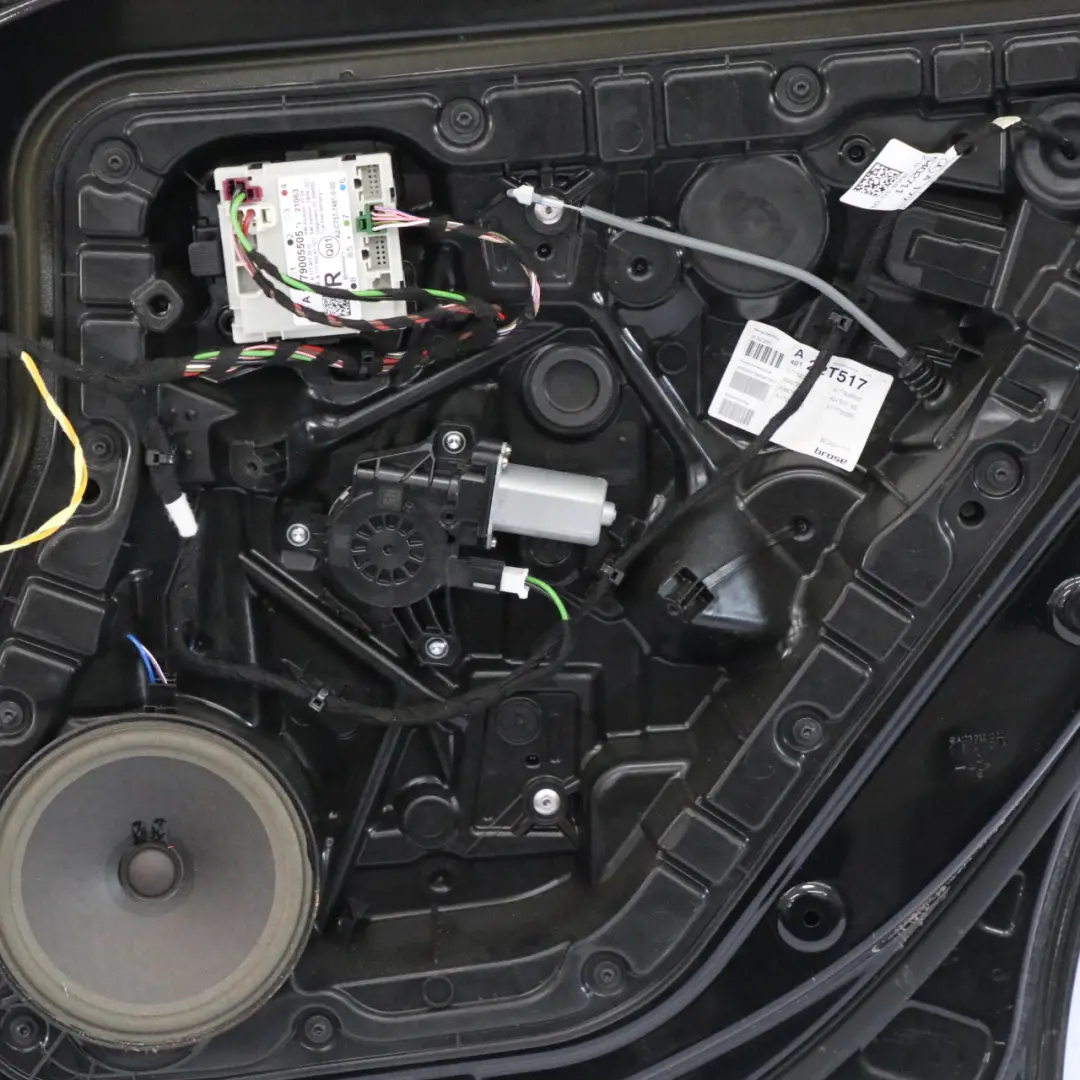 Mercedes W177 Door Rear Right O/S Kosmos Cosmic Black Metallic - 191 - SKU A1777301400-KB3 - Part number A1777301400