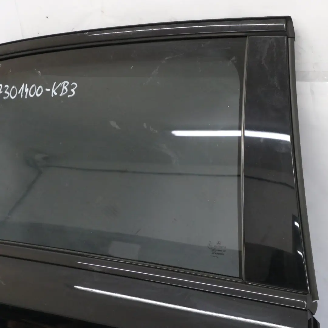 Mercedes W177 Door Rear Right O/S Kosmos Cosmic Black Metallic - 191 - SKU A1777301400-KB3 - Part number A1777301400