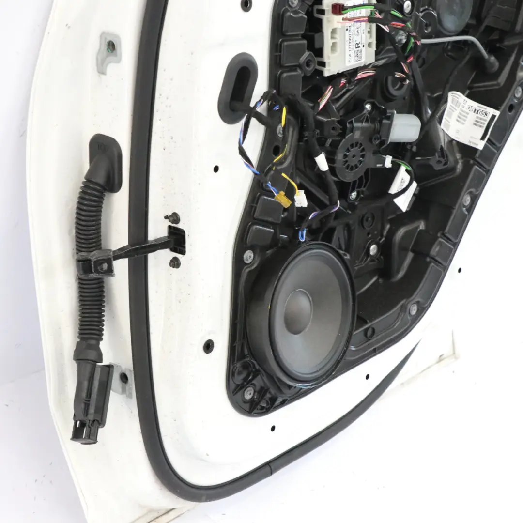 Door Rear Right O/S A-Class Polar White - 149 to Mercedes W177 with Part number A1777301400 Mercedes W177 Door Rear Right O/S A-Class Polar White - 149 - SKU A1777301400-POL2 - Part number A1777301400
