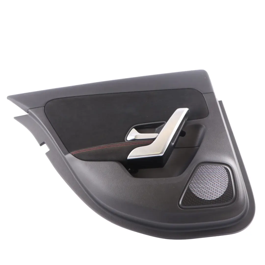Door Card Mercedes V177 W177 Left N/S Trim Panel Cover Leather Black to Rear with Part number A1777303100 Rear Door Card Mercedes V177 W177 Left N/S Trim Panel Cover Leather Black - SKU A1777303100-1 - Part number A1777303100