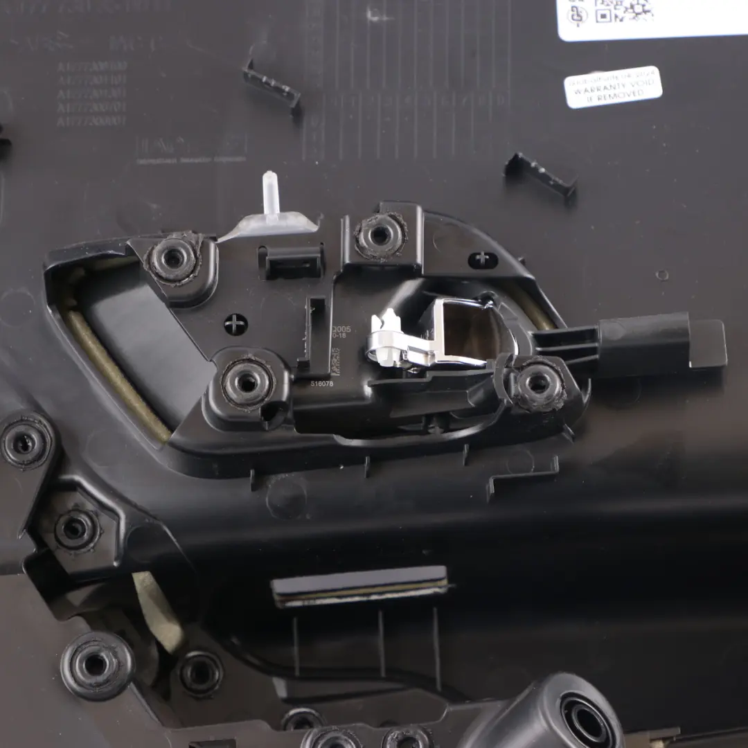 Mercedes V177 W177 Hintere Türkarte Links Verkleidungsplatte Abdeckung Leder - SKU A1777303100-1 - Teilenummer A1777303100