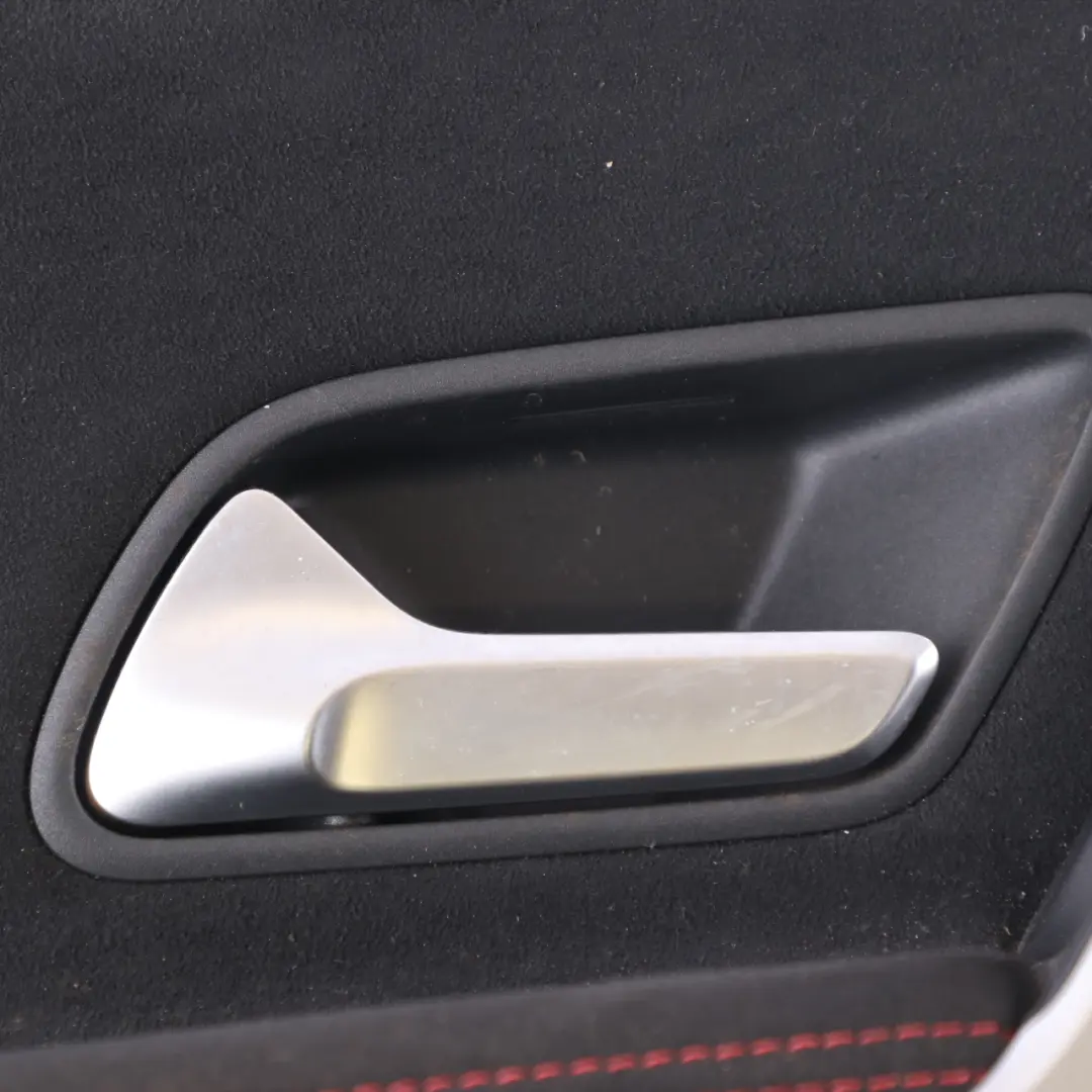 Boczek Tapicerka Drzwi Lewy Tył Lewa Tylna Czarna Skóra do Mercedes V177 W177 o numerze A1777303100 Mercedes V177 W177 Boczek Tapicerka Drzwi Lewy Tył Lewa Tylna Czarna Skóra - SKU A1777303100-1 - Numer Części A1777303100