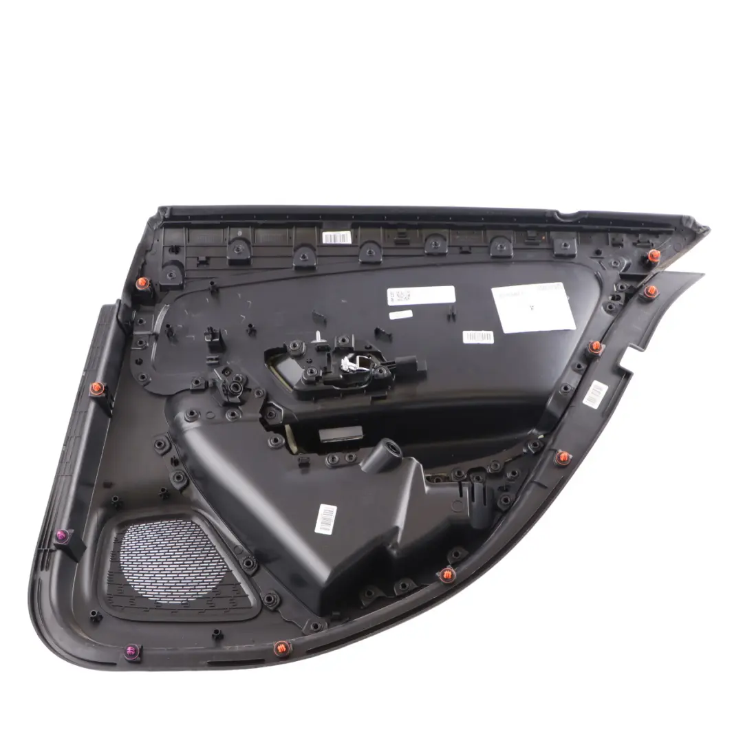 Mercedes V177 W177 Boczek Tapicerka Drzwi Lewy Tył Lewa Tylna Czarna Skóra - SKU A1777303100-1 - Numer Części A1777303100