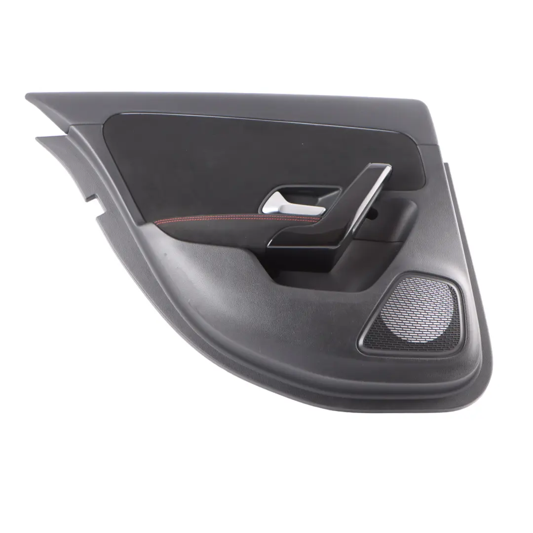 Door Card Mercedes V177 Left N/S Trim Panel Cover Leather Black to Rear with Part number A1777303100 Rear Door Card Mercedes V177 Left N/S Trim Panel Cover Leather Black - SKU A1777303100-2 - Part number A1777303100