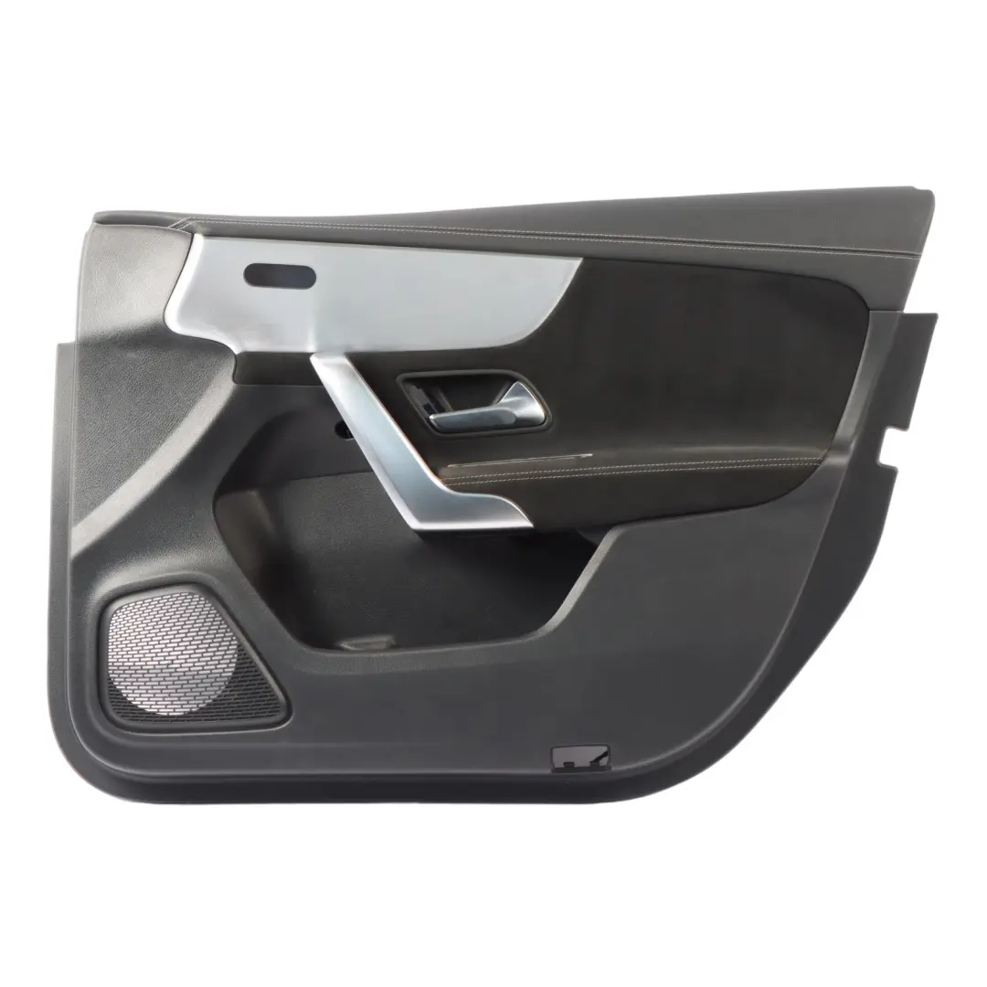  Front Door Card Mercedes V177 Right O/S Trim Panel Cover Leather Black - SKU rhd-A1777202800-1 - Part number A1777202800