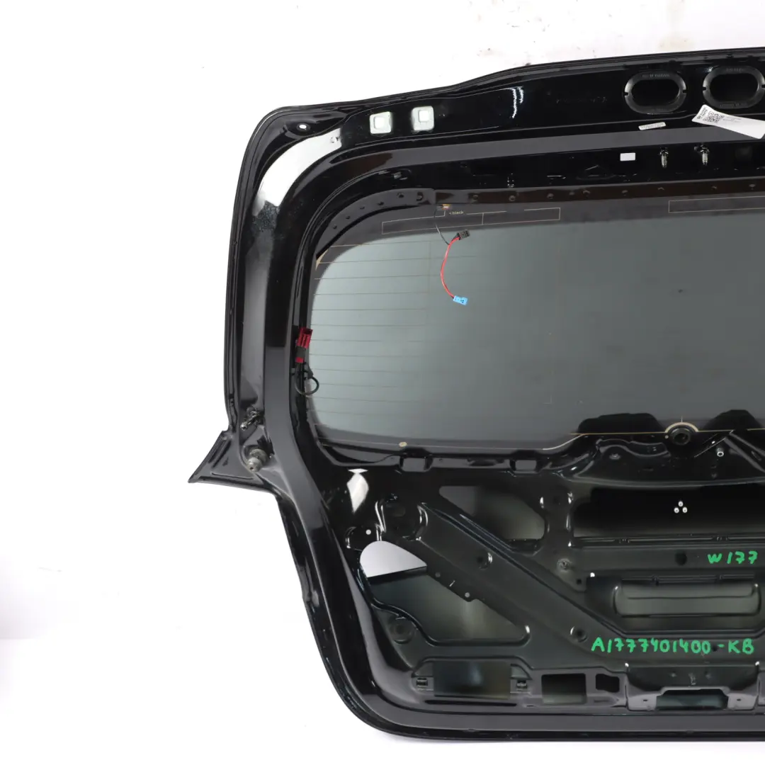 Trunk Lid Mercedes W177 Boot Tailgate Panel Kosmos Cosmic Black Metallic - 191 to with Part number A1777401400 Trunk Lid Mercedes W177 Boot Tailgate Panel Kosmos Cosmic Black Metallic - 191 - SKU A1777401400-KB - Part number A1777401400