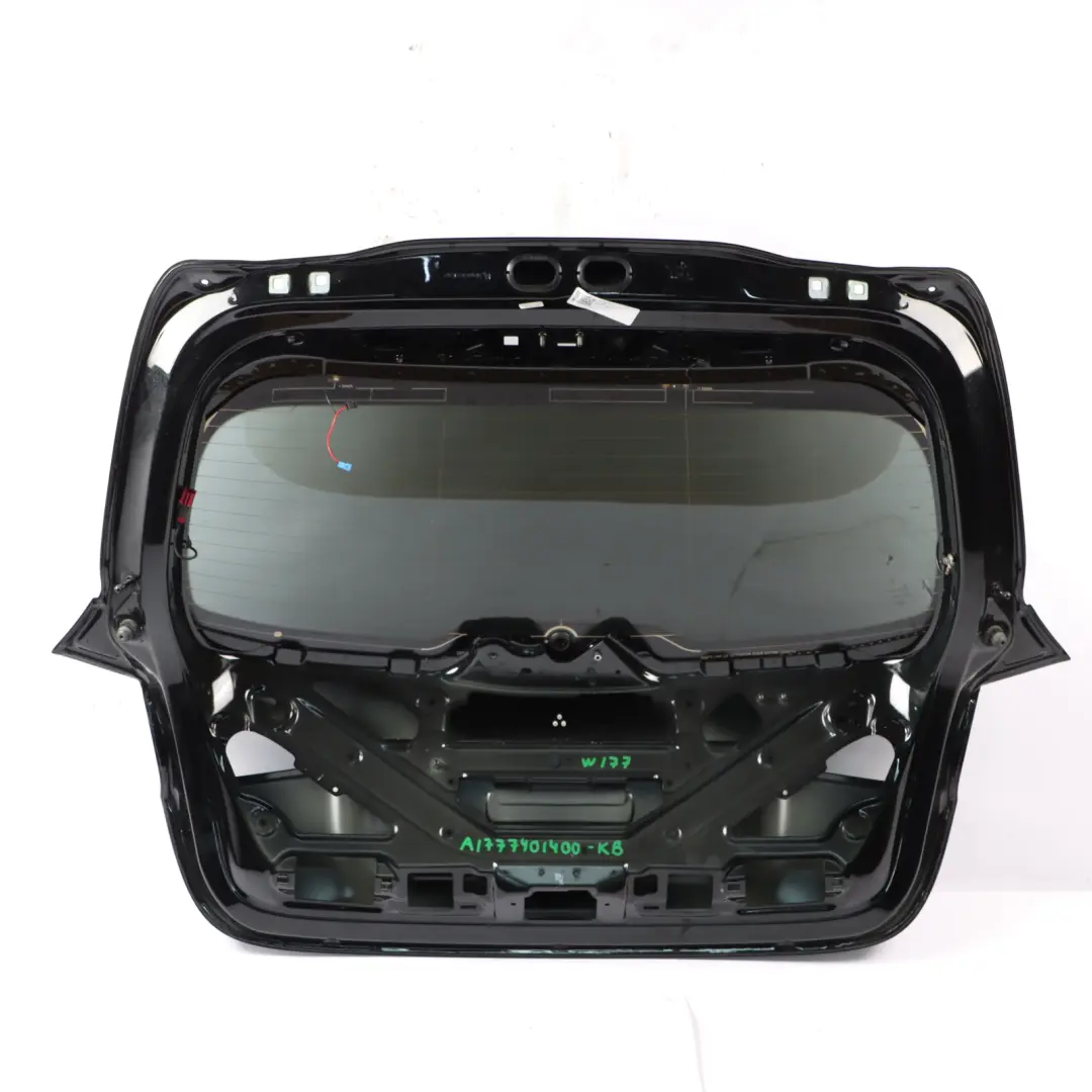 Trunk Lid Mercedes W177 Boot Tailgate Panel Kosmos Cosmic Black Metallic - 191 to with Part number A1777401400 Trunk Lid Mercedes W177 Boot Tailgate Panel Kosmos Cosmic Black Metallic - 191 - SKU A1777401400-KB - Part number A1777401400