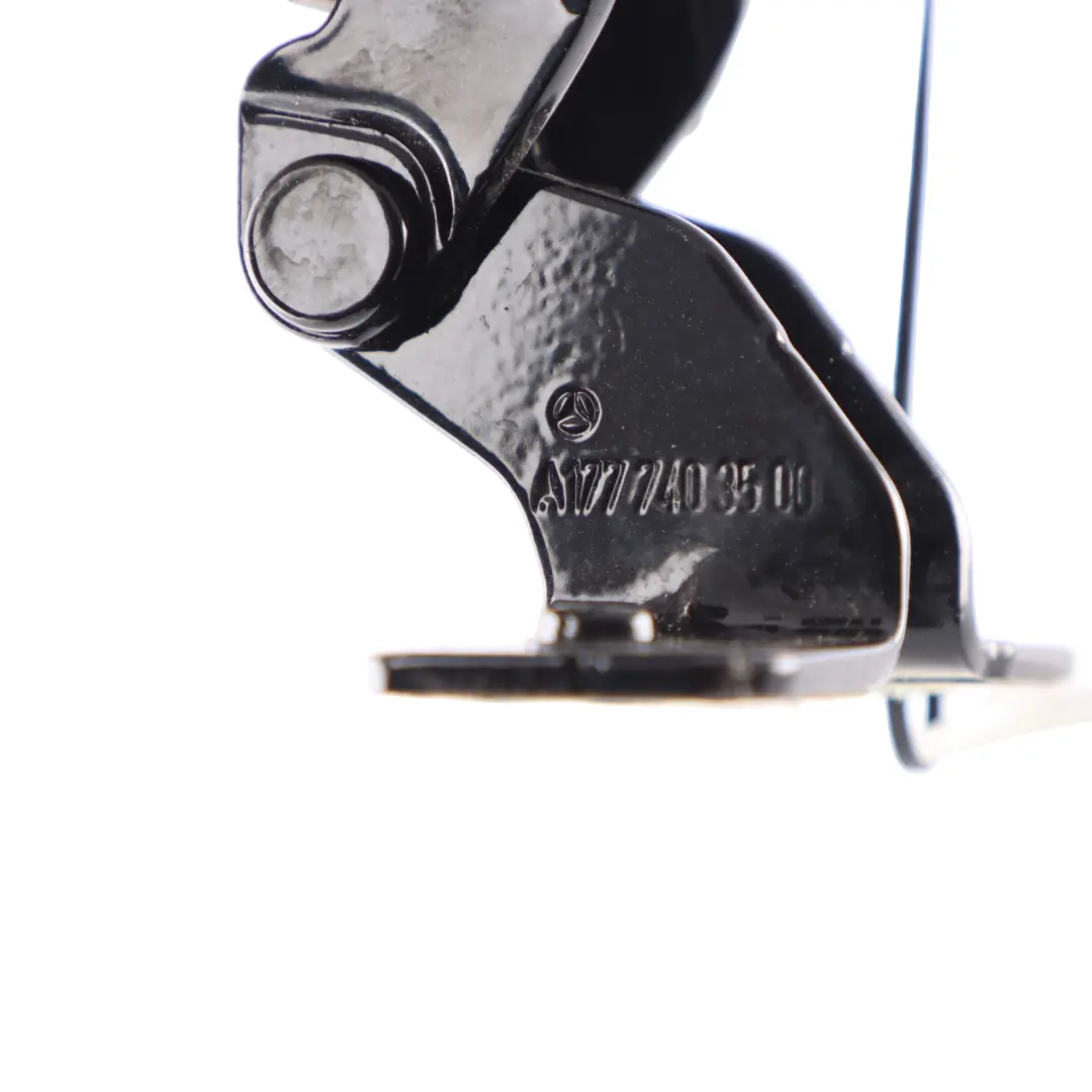 Charnière hayon coffre gauche Cosmic Black Metallic 191 pour Mercedes W177 Hatchback à propos du numéro de pièce A1777403500 Mercedes W177 Hatchback Charnière hayon coffre gauche Cosmic Black Metallic 191 - SKU A1777403500-KB - Numéro de pièce A1777403500