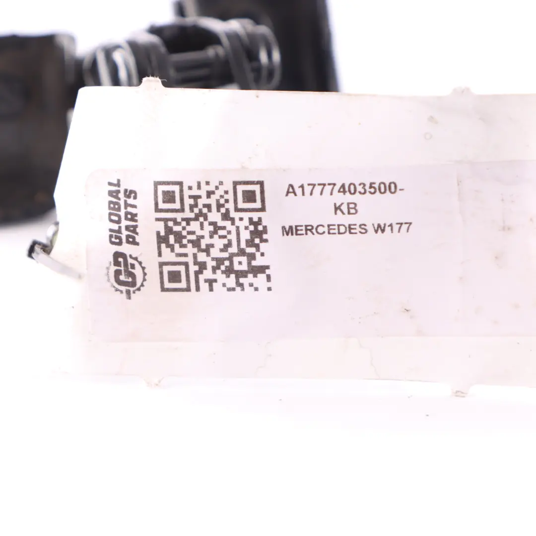 Trunk Tailgate Hinge Left N/S Cosmic Black Metallic 191 to Mercedes W177 Hatchback with Part number A1777403500 Mercedes W177 Hatchback Trunk Tailgate Hinge Left N/S Cosmic Black Metallic 191 - SKU A1777403500-KB - Part number A1777403500
