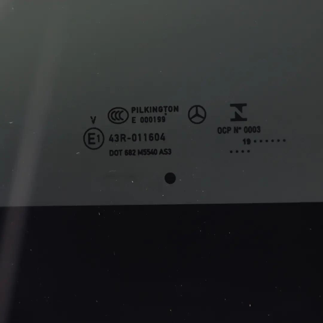 Mercedes W177 Schiebedach Glasscheibe Glas AS3 - SKU A1777801100 - Teilenummer A1777806800