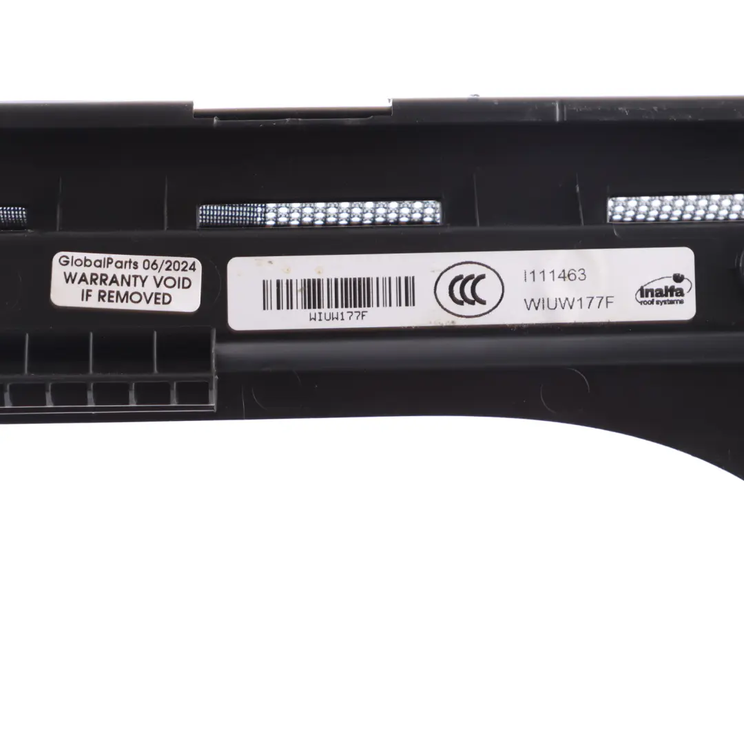 Deflector Mercedes C118 W177 Panormic Sunroof Front Frame Panel to Wind with Part number A1777801300 Wind Deflector Mercedes C118 W177 Panormic Sunroof Front Frame Panel - SKU A1777801300 - Part number A1777801300