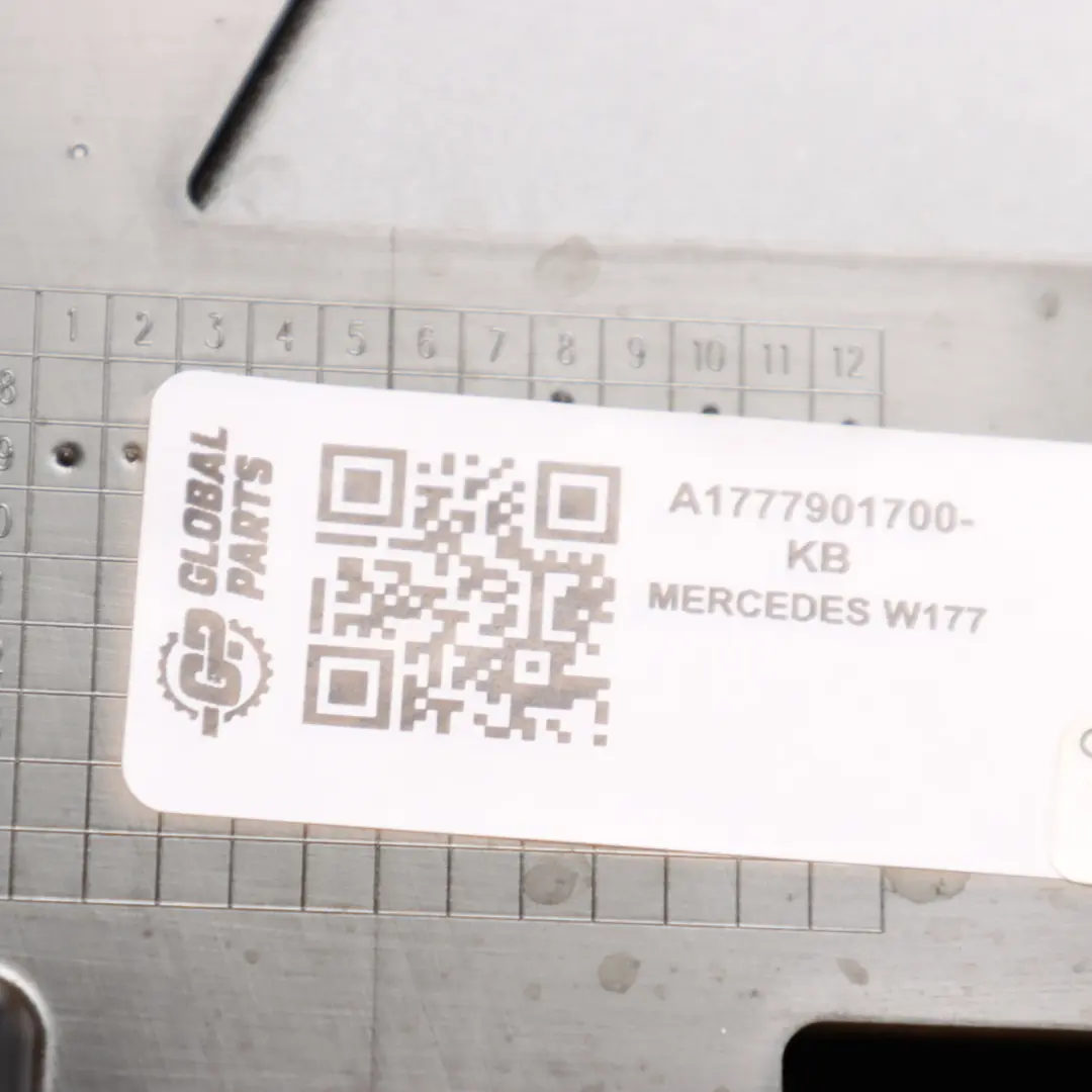 Boot Tailgate Trunk Lid Rear Spoiler Panel Cosmos Black - 191 to Mercedes W177 AMG with Part number A1777901700 Mercedes W177 AMG Boot Tailgate Trunk Lid Rear Spoiler Panel Cosmos Black - 191 - SKU A1777901700-KB - Part number A1777901700