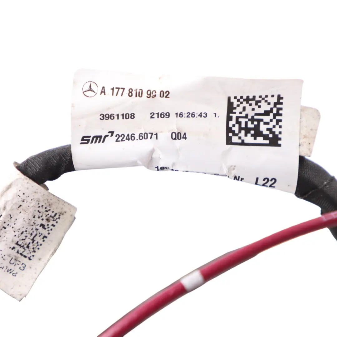 Wing Mirror Electric Motor Drive Front Left N/S Kosmos Black - 191 to Mercedes W177 with Part number A1778102304 Mercedes W177 Wing Mirror Electric Motor Drive Front Left N/S Kosmos Black - 191 - SKU A1778102304-KB - Part number A1778102304