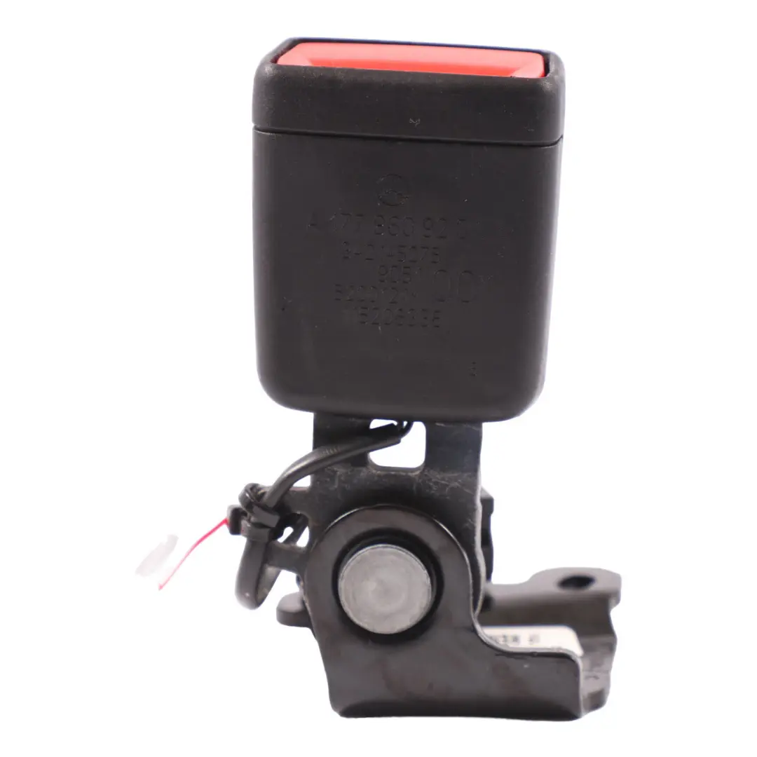 Belt Buckle Mercedes C118 W177 Catch Rear Left N/S to Seat with Part number A1778609201 Seat Belt Buckle Mercedes C118 W177 Catch Rear Left N/S - SKU A1778609201 - Part number A1778609201