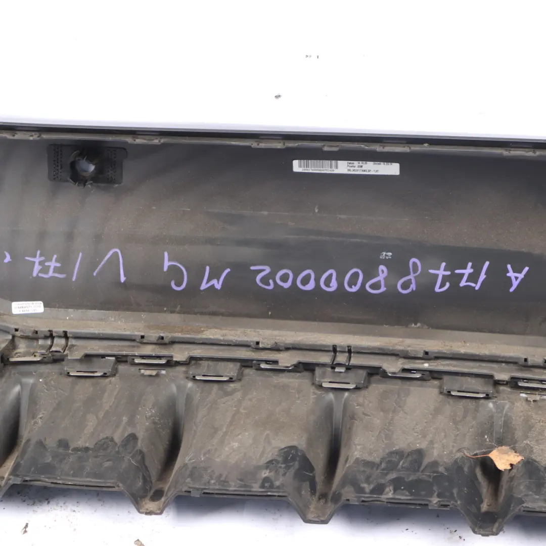 Bumper Rear AMG Trim Panel Covering Mountain Grey Metallic - 787 to Mercedes V177 with Part number A1778800002 Mercedes V177 Bumper Rear AMG Trim Panel Covering Mountain Grey Metallic - 787 - SKU A1778800002-MG - Part number A1778800002