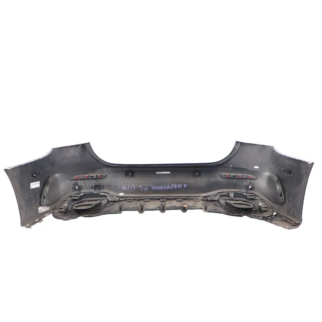 Bumper Rear AMG Trim Panel Covering Mountain Grey Metallic - 787 to Mercedes V177 with Part number A1778800002 Mercedes V177 Bumper Rear AMG Trim Panel Covering Mountain Grey Metallic - 787 - SKU A1778800002-MG - Part number A1778800002
