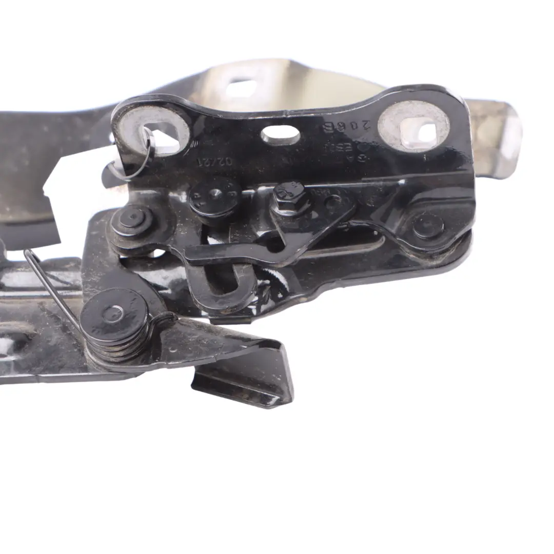 Hood Bonnet Hinge Left N/S Kosmos Cosmic Black Metallic - 191 to Mercedes W177 with Part number A1778801100 Mercedes W177 Hood Bonnet Hinge Left N/S Kosmos Cosmic Black Metallic - 191 - SKU A1778801100-KB - Part number A1778801100