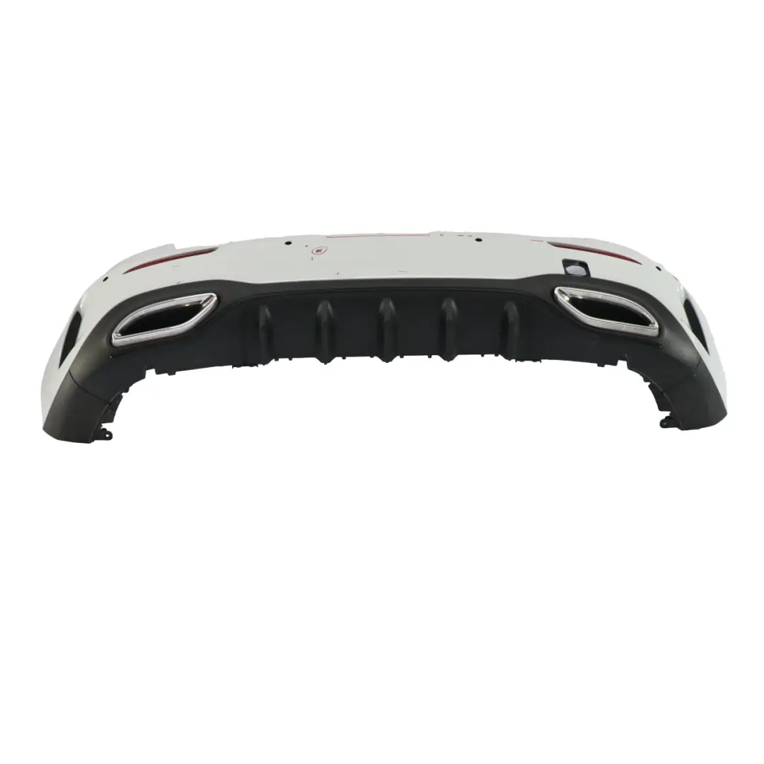 Bumper Rear AMG Trim Panel Covering Digital White - 144 to Mercedes W177 with Part number A1778804801 Mercedes W177 Bumper Rear AMG Trim Panel Covering Digital White - 144 - SKU A1778804801-DWH - Part number A1778804801