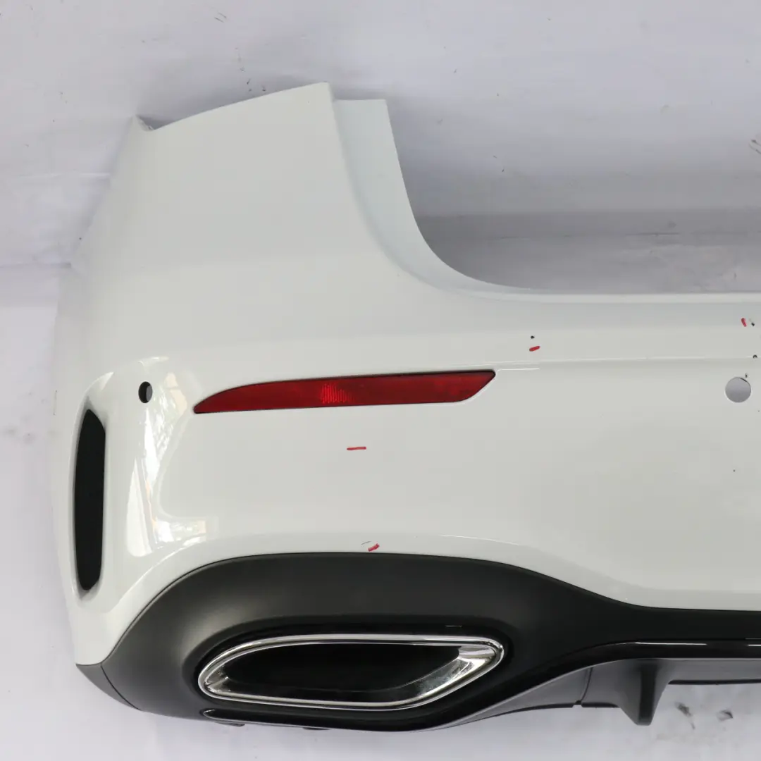 Zderzak Tylny AMG Digital White Biały Metalik - 144 do Mercedes W177 o numerze A1778804801 Mercedes W177 Zderzak Tylny AMG Digital White Biały Metalik - 144 - SKU A1778804801-DWH - Numer Części A1778804801