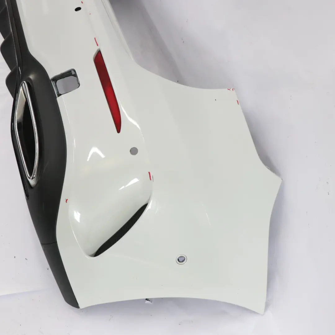 Bumper Rear AMG Trim Panel Covering Digital White - 144 to Mercedes W177 with Part number A1778804801 Mercedes W177 Bumper Rear AMG Trim Panel Covering Digital White - 144 - SKU A1778804801-DWH - Part number A1778804801