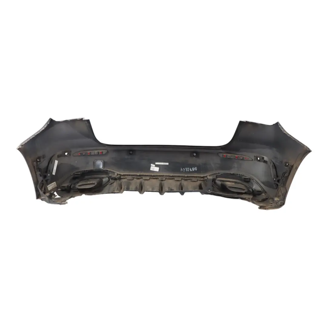 Bumper Rear AMG Trim Panel Covering Kosmos Black Metallic - 191 to Mercedes W177 with Part number A1778804801 Mercedes W177 Bumper Rear AMG Trim Panel Covering Kosmos Black Metallic - 191 - SKU A1778804801-KB - Part number A1778804801