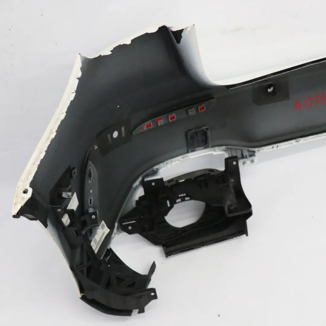 Bumper Rear AMG Trim Panel Covering Polar White - 149 to Mercedes W177 with Part number A1778804801 Mercedes W177 Bumper Rear AMG Trim Panel Covering Polar White - 149 - SKU A1778804801-POL1 - Part number A1778804801