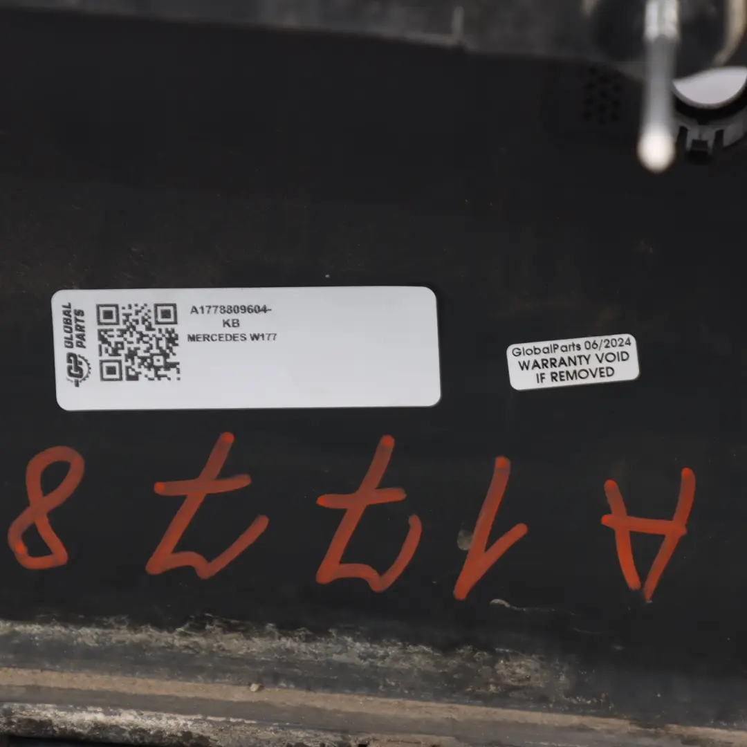 Zderzak Tylny AMG Kosmos Black Czarny - 191 do Mercedes W177 o numerze A1778809604 Mercedes W177 Zderzak Tylny AMG Kosmos Black Czarny - 191 - SKU A1778809604-KB - Numer Części A1778809604