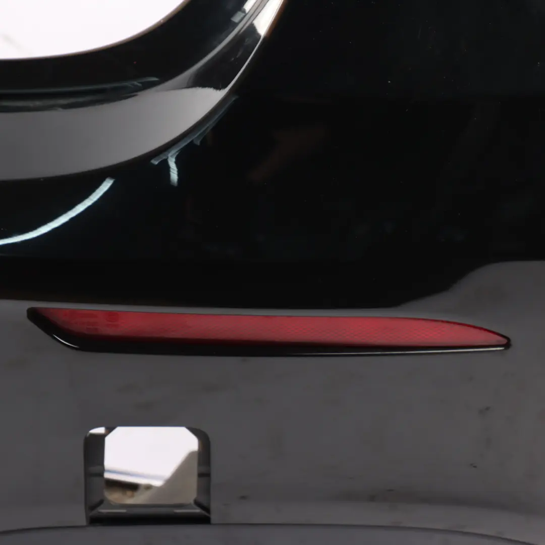 Bumper Rear AMG Trim Panel Covering Kosmos Black - 191 to Mercedes W177 with Part number A1778809604 Mercedes W177 Bumper Rear AMG Trim Panel Covering Kosmos Black - 191 - SKU A1778809604-KB - Part number A1778809604