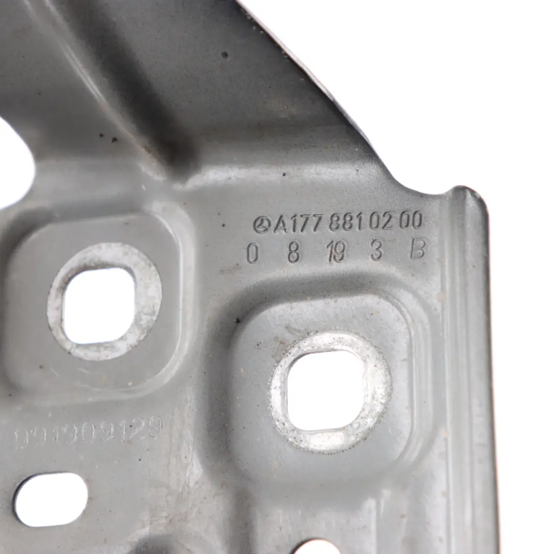 Side Fender Bracket Holder Front Right O/S Mount Cosmic Black 191 to Mercedes W177 with Part number A1778810200 Mercedes W177 Side Fender Bracket Holder Front Right O/S Mount Cosmic Black 191 - SKU A1778810200-KB - Part number A1778810200