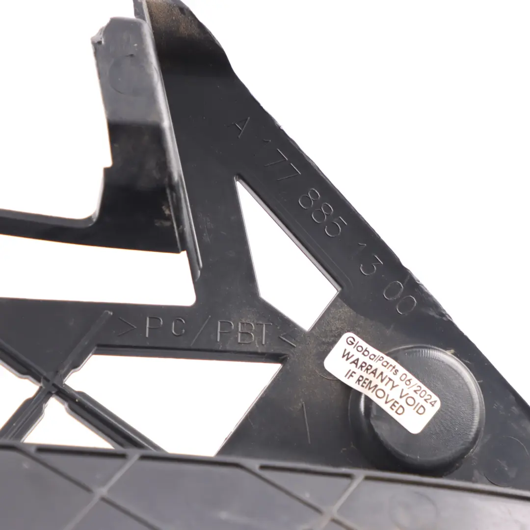 Mercedes W177 Front Bumper Core Centre Bracket Guide Cover Frame - SKU A1778851300 - Part number A1778851300